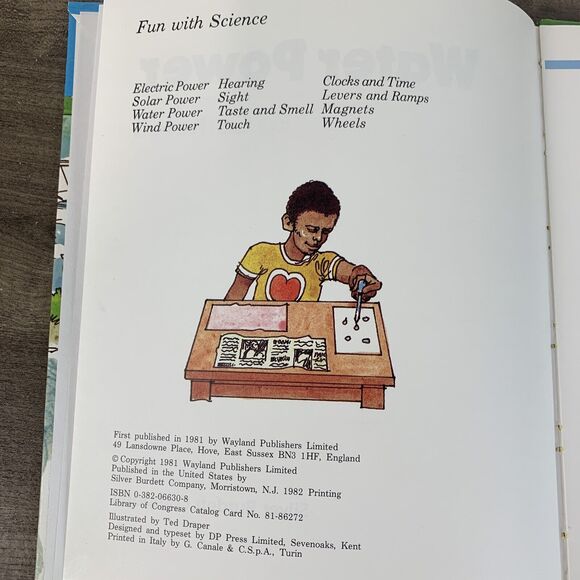 Water Power - Fun with Science by Ed Catherall Hardcover - Picture 4 of 6